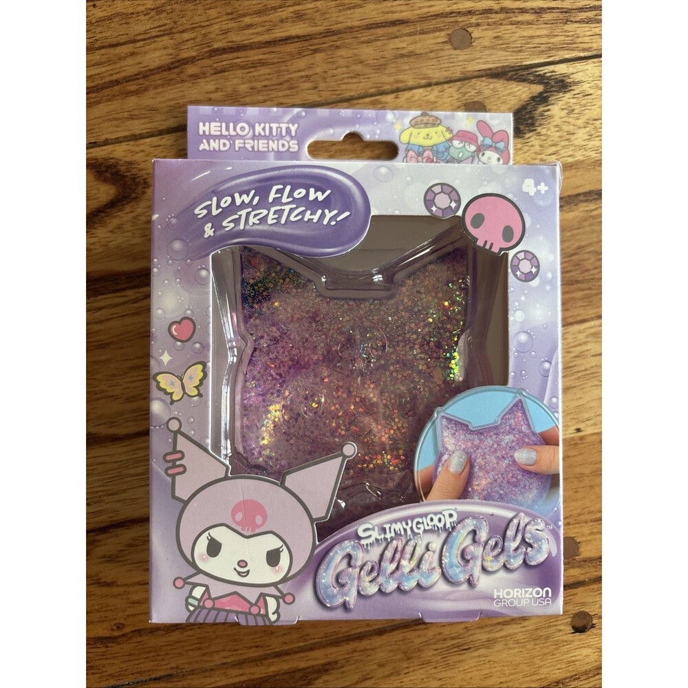 Hello Kitty & Friends: SLIMYGLOOP Gelli Gels Kuromi | Purple Sanrio